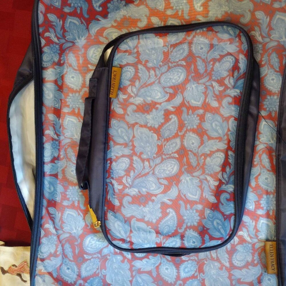 2 Piece Ellen Tracy Lingerie Bag Organization Bags - Picture 1 of 2